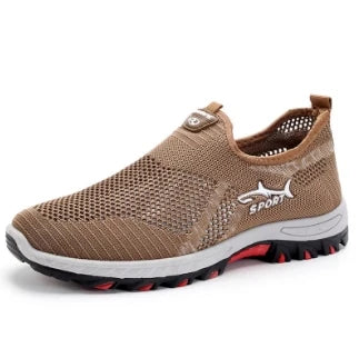 Men's Mesh Breathable Slip-On Sneakers