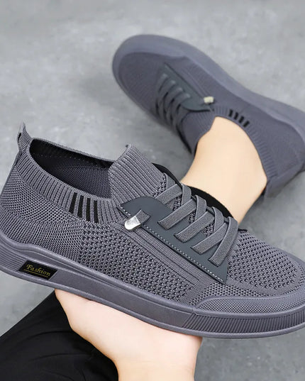 Men's Korean Style Canvas Sneakers - Breathable & Comfortable Shoes