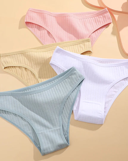 FINETOO 10-Pack Women's Cotton Breathable Underwear – Comfortable & Soft Cotton Panties for Women