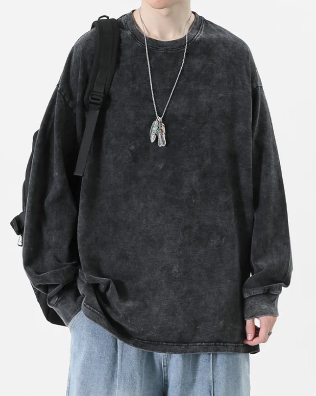 Retro Oversized Men's Sweater