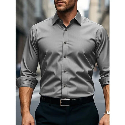 Men's Smart Casual Button Up Shirt