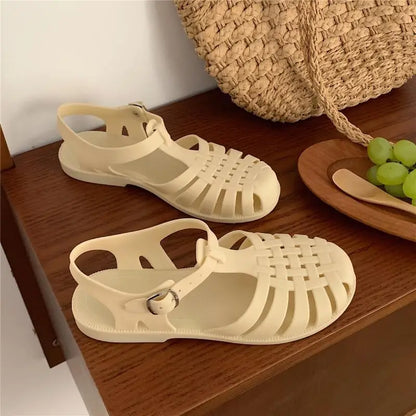Women's Gladiator Style Summer PVC Sandals