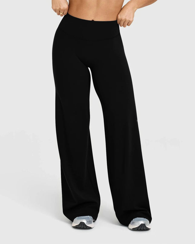 Women's High-Waisted Wide-Leg Sweatpants