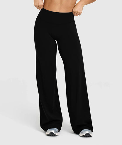 Women's High-Waisted Wide-Leg Sweatpants