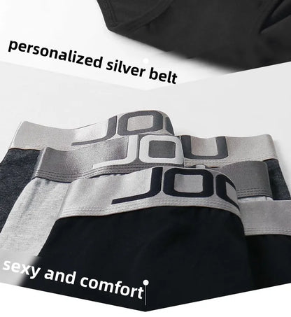 3-Pack Women's Cotton Boxer Briefs – Comfortable Breathable Cotton Underwear for Women