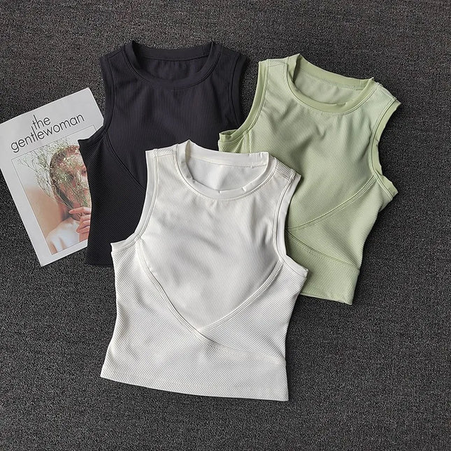 Women's Padded Push-Up Sports Vest