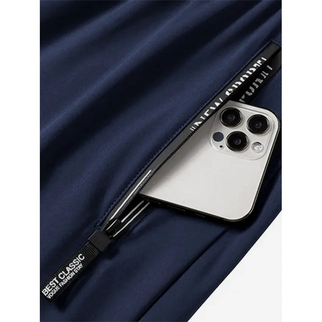 Men's 2-Pack Casual Quick-Drying Ice Silk Sweatpants
