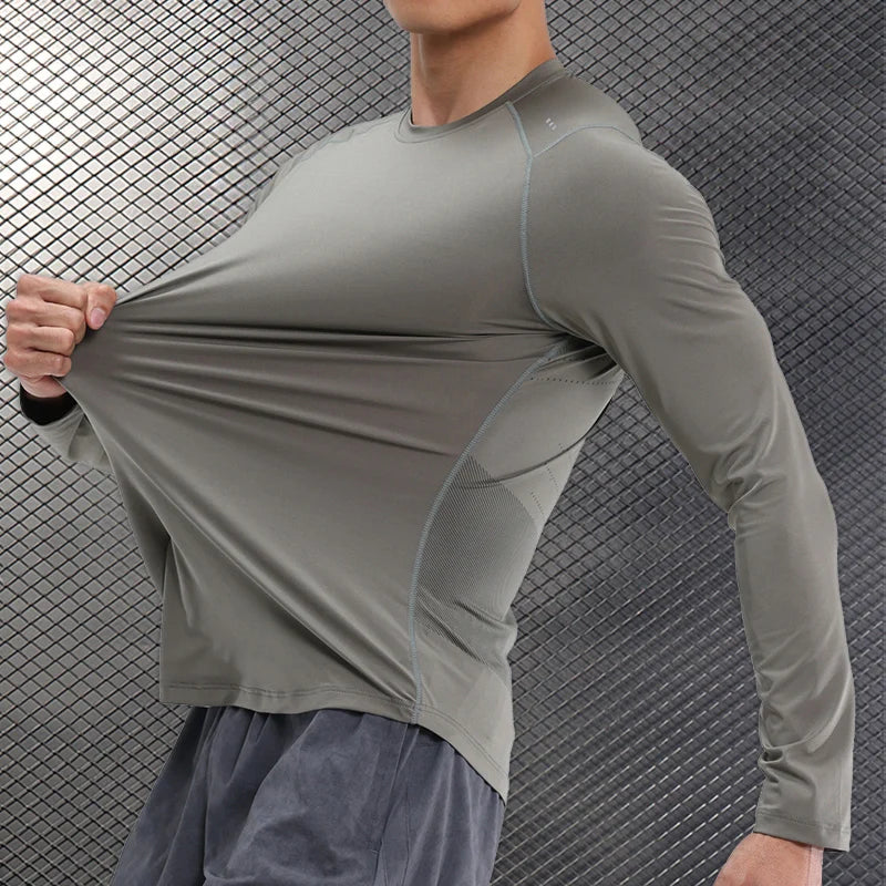 Men's Compression Slim Fit Long Sleeve Sweater