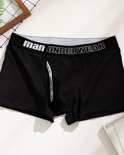 3-Pack Men's 100% Cotton Comfortable Fitted Boxers - Soft Close-Fitting Underwear