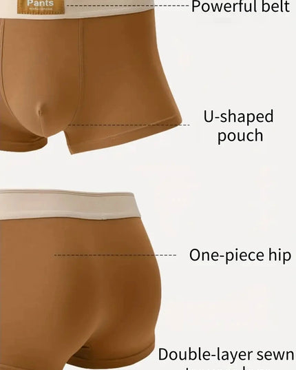 3-Pack Cotton Boxer Shorts for Men - Breathable and Comfortable Underwear