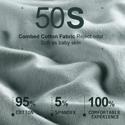 5 Pack Women's Cotton High-Waisted Underwear - Tummy Control & Butt Lift
