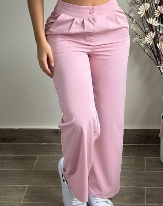 Women's Two-Piece Crop Cami Top and Ruched Pocket Pants Set