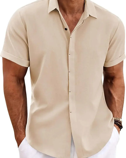 Men's Casual Button-Down Shirt