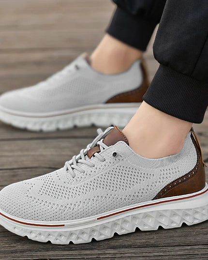 Men's Breathable Mesh Casual Sneakers - Comfortable & Stylish Athletic Shoes for Men