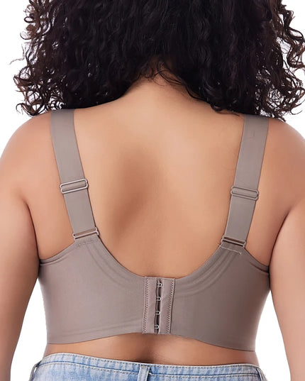 Seamless Wireless Push-Up Bra for Women - Plus Size, Thin Cup