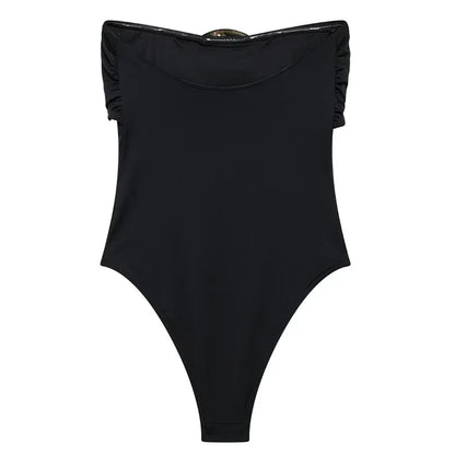 Women's Bow-Accent Bodysuit