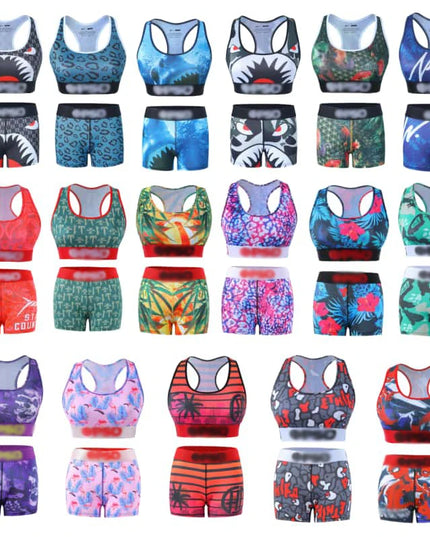 PSD Women's Graffiti Print Two-Piece Bikini Set