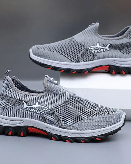 Men's Mesh Breathable Slip-On Sneakers
