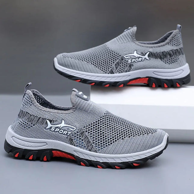 Men's Mesh Breathable Slip-On Sneakers