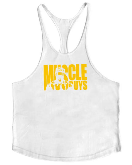 Men's Fitness Tank Top - Sleeveless Bodybuilding Vest
