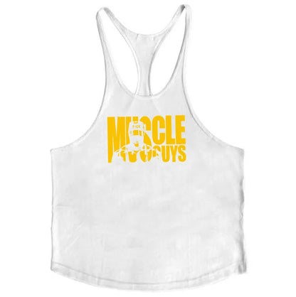 Men's Fitness Tank Top - Sleeveless Bodybuilding Vest