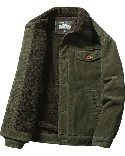 Men's Corduroy Cotton Jacket – Stylish Casual Outerwear for Men