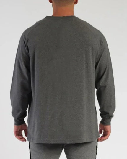 Oversized Men's Loose Fit Long Sleeve Breathable Sweater