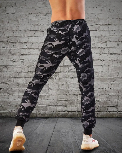 Men's Camouflage Sweatpants - Comfortable Joggers for Casual & Active Wear