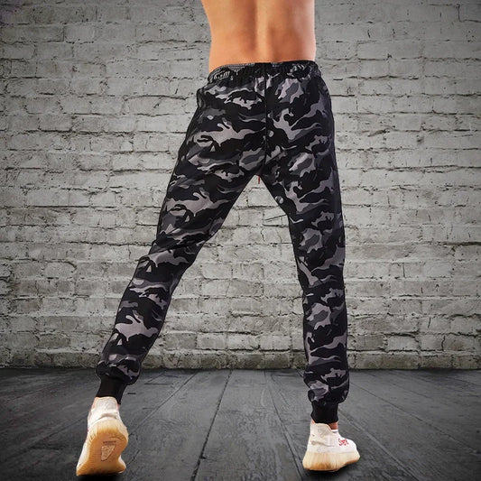 Men's Camouflage Sweatpants - Comfortable Joggers for Casual & Active Wear
