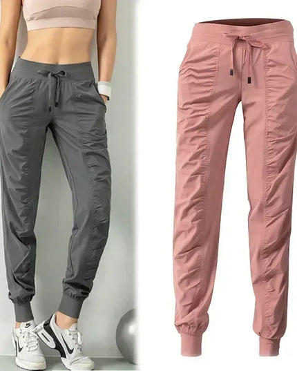 Women's Athletic Joggers with Side Pockets