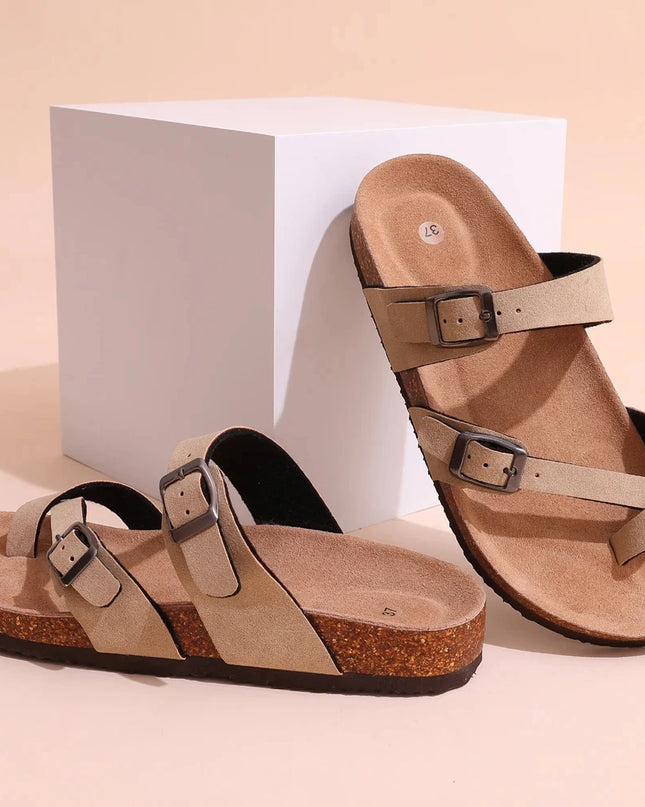 Elegant Women's Classic Suede Slippers