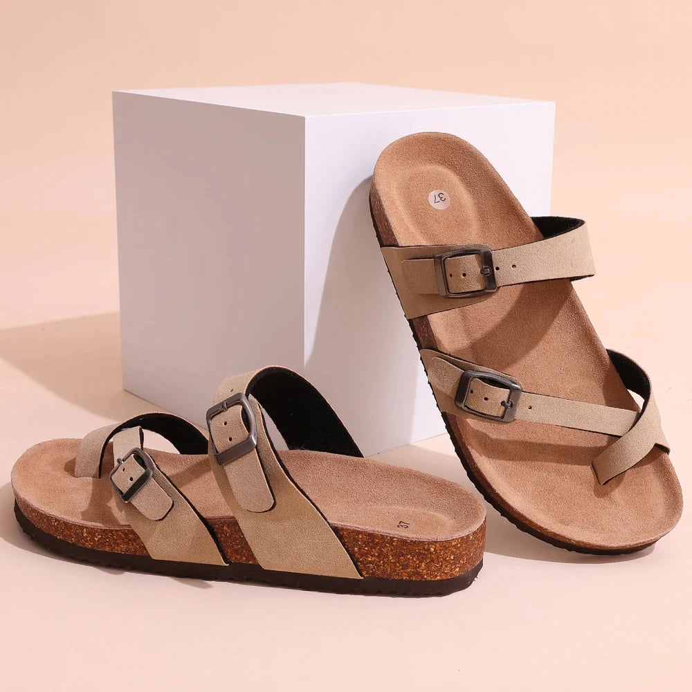 Elegant Women's Classic Suede Slippers