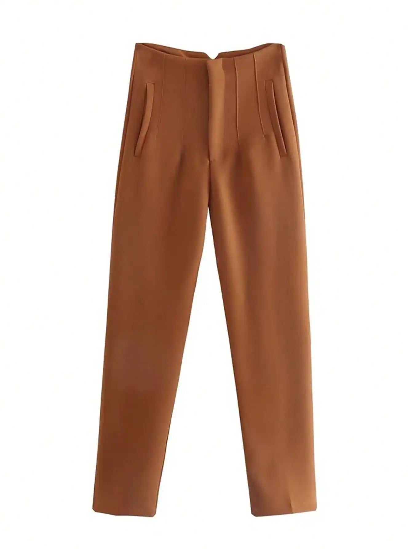 Women's Elegant High-Waist Pencil Pants