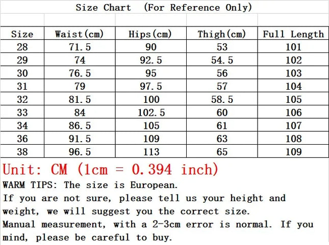 Men's Slim Fit Classic Skinny Denim Jeans