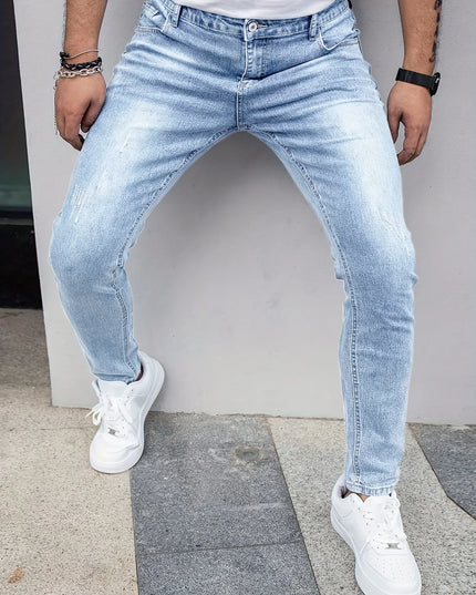 Men's Vintage Casual Stretch Denim Jeans