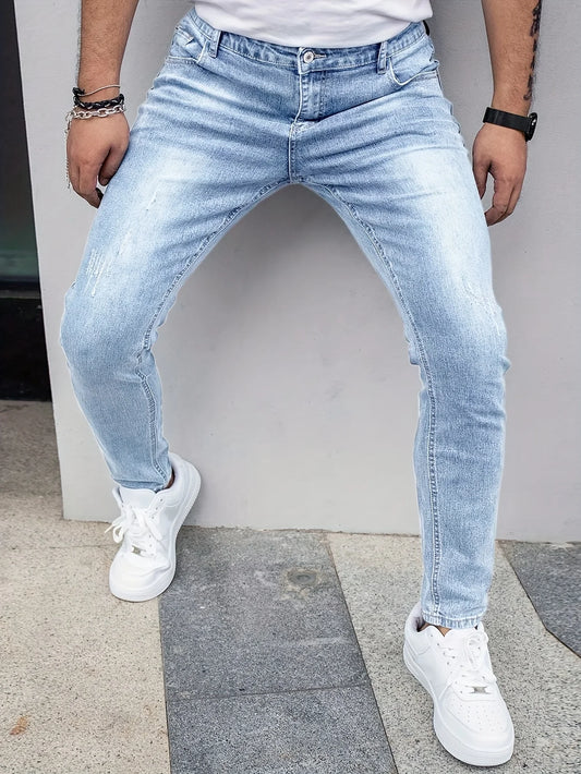 Men's Vintage Casual Stretch Denim Jeans