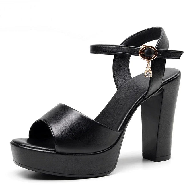 Women’s High Heels with Back Buckle