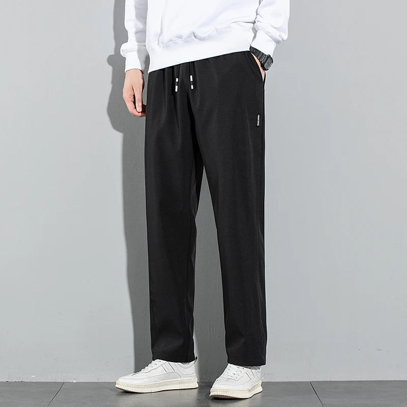 Men's Slim Fit Casual Straight-Leg Sweatpants