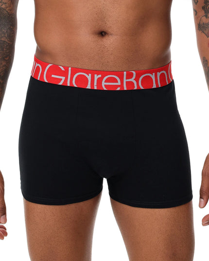 10-Pack Men’s Black Cotton Boxer Shorts