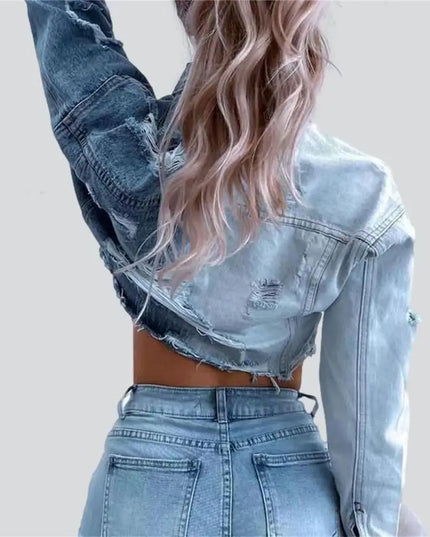 Women's Retro Crop Jacket