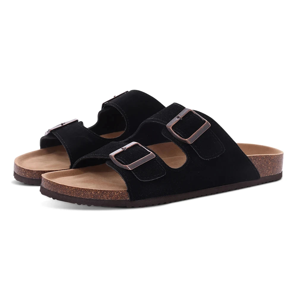 Elegant Women's Classic Suede Slippers