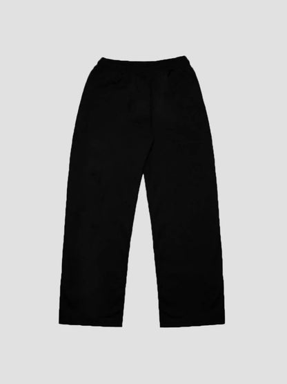 Men's Oversized Wide-Leg Sweatpants with Loose Fit and Elastic Waist