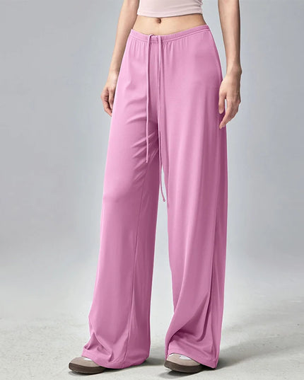 Women's Low Waist Wide-Leg Lightweight Loose Sweatpants