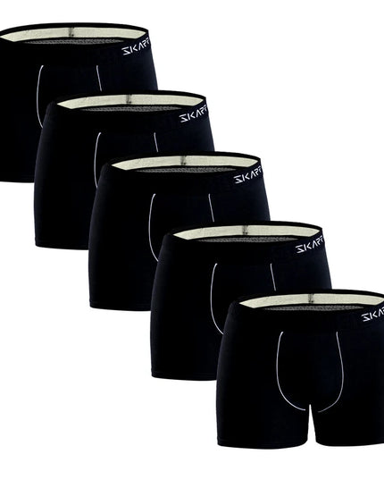 Premium 5-Pack Cotton Boxer Shorts for Men – Comfortable, Breathable Men's Underwear Set