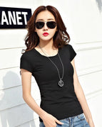 Black Round Neck / XXL