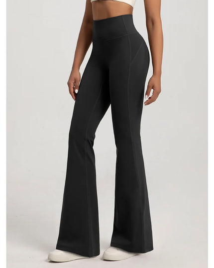Women's High-Waisted Flared Leggings Pants