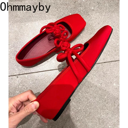 Elegant Women’s Satin Mary Jane Shoes