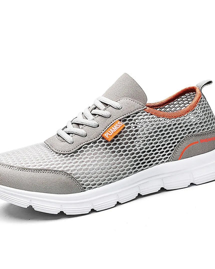 Lightweight and Breathable Mesh Sneakers for Men - Various Colors
