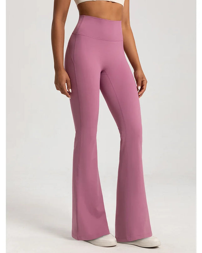 Women's High-Waisted Flared Leggings Pants