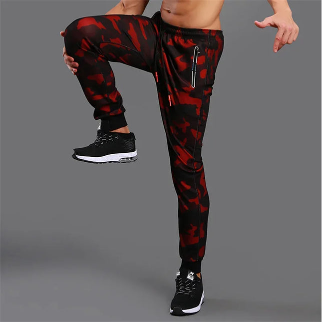 Men's Camouflage Sweatpants - Comfortable Joggers for Casual & Active Wear